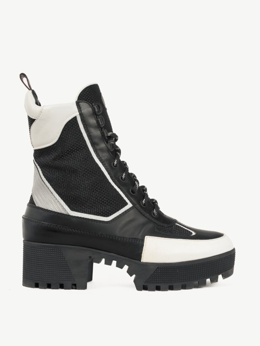 Louis Vuitton Laureate Black Technical Nylon Lace-Up Boots